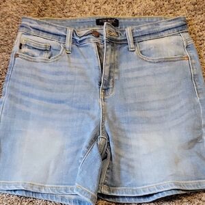 Judy Blue Faded Blue Jean Shorts